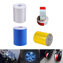 Load image into Gallery viewer, 5cm x 100cm Safety Reflective Strip Film Sticker Decoration Car Automobiles Motorcycle Pram Reflector Warning Tape Car Styling