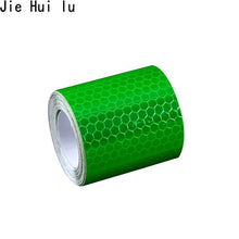 Load image into Gallery viewer, 5cmx1m Safety Mark Reflective tape stickers car-styling Self Adhesive Warning Tape Automobiles Motorcycle Reflective Film Red