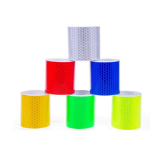 Load image into Gallery viewer, 5cmx3m Safety Mark Reflective Tape Sticker Car Styling Self Adhesive Warning Tape Automobiles Motorcycle Reflective Strip