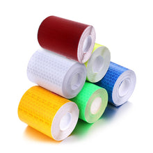 Load image into Gallery viewer, 5cmx3m Safety Mark Reflective Tape Sticker Car Styling Self Adhesive Warning Tape Automobiles Motorcycle Reflective Strip 6color