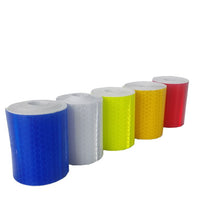 Load image into Gallery viewer, 5cmx3m Safety Mark Reflective tape stickers car-styling Self Adhesive Warning Tape Automobiles Motorcycle Reflective Film 5color