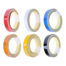 Load image into Gallery viewer, 5m/roll Auto Car Tape Automobiles Self Adhesive Warning Sticker Motorcycle Bicycle Safety Reflective Material Film Accessories
