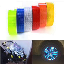 Load image into Gallery viewer, 5x500cm Safety Mark Reflective Tape Sticker Car Styling Self Adhesive Warning Tape Automobiles Motorcycle Reflective Strip Trim