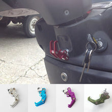 Load image into Gallery viewer, 6.7cmx5.8cm Aluminum Alloy Universal Holder Motorcycle Carry Helmet Bag Bottle Hanger Hook for ATV Bike Moto Automobile
