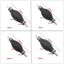 Load image into Gallery viewer, 6mm 8mm 10mm 12mm Hand Fuel Pump Bulb Inline Fuel Pipe for Car Vehicle Ship Boat Motorcycle Marine Diesel Engine Oil Car-Styling