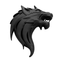 Load image into Gallery viewer, 7.5cm*5cm 3D Metal Wolf Tiger Lion Head Logo Emblem Badge Automobile Truck Motorcycle Sticker Decal Car Styling Accessories