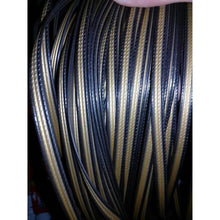 Load image into Gallery viewer, 70meters Coffee gradient flat synthetic rattan weaving material plastic rattan for knit and repair chair table synthetic rattan