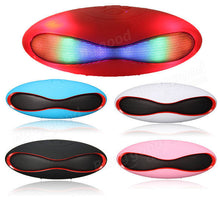 Load image into Gallery viewer, Wireless bluetooth Colorful LED Rugby Design Hands Free Portable Stereo Speaker