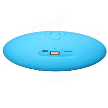 Load image into Gallery viewer, Wireless bluetooth Colorful LED Rugby Design Hands Free Portable Stereo Speaker