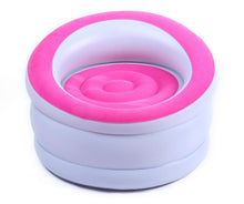 Load image into Gallery viewer, 88 x 85 x 65cm 2017 new PVC inflatable lazy flocking sofa home convenience outdoor camping air bean bag chair,various color sac