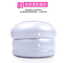 Load image into Gallery viewer, 88 x 85 x 65cm 2017 new PVC inflatable lazy flocking sofa home convenience outdoor camping air bean bag chair,various color sac