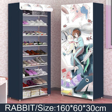 Load image into Gallery viewer, 9 Layers Shoe Rack Nonwoven Fabric Home Shoes Storage Organizer Easy to Install Shoe Cabinet Stand Holders Space-saving Closet