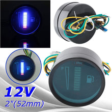 Load image into Gallery viewer, Accessories Fuel Gauge  2 inch Level Motorcycle Replacement 52mm Automobile 10LED Oil tank Meter Care Car Store