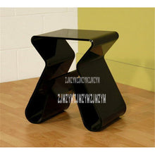 Load image into Gallery viewer, Acrylic Transparent Small Tea Table Book Magazine Shelf Creativity Colorful Office Reception Room Living Room Modern Tea Table