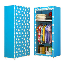 Load image into Gallery viewer, Actionclub Simple Student Cloth Wardrobe Combination DIY Assembly Wardrobe Folding Single Storage Cabinet Dustproof Small Closet
