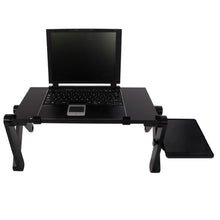 Load image into Gallery viewer, Adjustable Computer Desk Table Folding Laptop Notebook Stand Bed Tray Aluminum Alloy Portable Anti-Skid Table Office Furniture