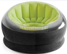 Load image into Gallery viewer, Adult Home Camping One Seat Inflatable Sofa Round Lazy Sofa Flocked PVC Comfortable Portable  Air Chairs