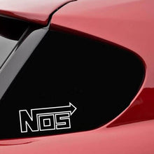 Load image into Gallery viewer, Aliauto 2 X Fashion Car Sticker NOS Nitrous Oxide Automobiles Motorcycles Accessories Vinyl Decal for Chevrolet VW Polo,11cm*4cm