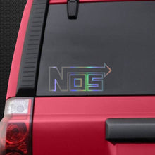 Load image into Gallery viewer, Aliauto 2 X Fashion Car Sticker NOS Nitrous Oxide Automobiles Motorcycles Accessories Vinyl Decal for Chevrolet VW Polo,11cm*4cm