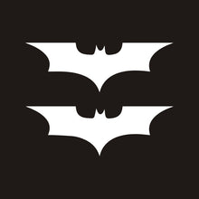 Load image into Gallery viewer, Aliauto 2 X Fashion Car Sticker Superhero Batman Automobiles Motorcycles Decoration Waterproof Laser Vinyl Decal,10cm*3cm