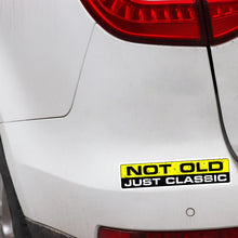 Load image into Gallery viewer, Aliauto 2 x Not Old Classic Interesting Car Sticker Automobiles &amp; Motorcycles PVC Character Decal Body Waterproof,15cm*3cm