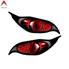 Load image into Gallery viewer, Aliauto 2pcs Red Evil Eye Monster Zombie Car Sticker Each Eye RC DIY Automobiles Motorcycles Accessories Vinyl Decals,13cm*5cm