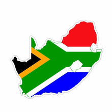 Load image into Gallery viewer, Aliauto Car Styling South Africa Map Reflective Sticker Automobile Motorcycles Decoration Accessories Decal Vinyl,14cm*9cm