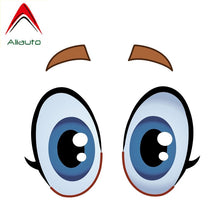 Load image into Gallery viewer, Aliauto Cartoon Car Sticker Eyes Fun Eyeballs Cover Scratch Waterproof Automobiles &amp; Motorcycles Accessories PVC Decal,15cm*12cm
