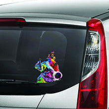 Load image into Gallery viewer, Aliauto Cartoon Car Sticker Jack Russell Terrier Automobiles Motorcycles Decorative Art PVC Decal Cover Scratches,13cm*12cm