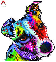 Load image into Gallery viewer, Aliauto Cartoon Car Sticker Jack Russell Terrier Automobiles Motorcycles Decorative Art PVC Decal Cover Scratches,13cm*12cm