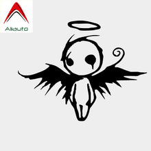 Load image into Gallery viewer, Aliauto Cartoon Funny Car Sticker Gothic Dark Fallen Angel of Death Wing Automobiles Motorcycles Accessories PVC Decal,13cm*10cm