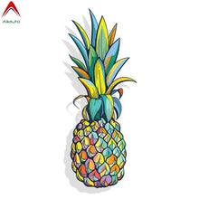Load image into Gallery viewer, Aliauto Colorful Pineapple Car Sticker Automobiles Motorcycles Window Bumper Laptop Truck Cooler Waterproof Vinyl Decal,13cm*5cm
