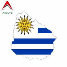 Load image into Gallery viewer, Aliauto Creative Body Flag Decal Uruguay Map Automobile Motorcycle Car Sticker Decoration Accessories Vinyl,14cm*13cm