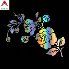 Load image into Gallery viewer, Aliauto Creative Car Sticker 3D Beautiful Rose Flower Automobiles &amp; Motorcycles Decorative Fashion Vinyl Decal,17cm*13cm