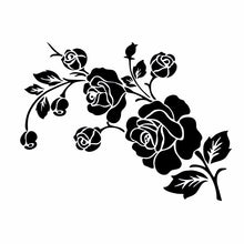 Load image into Gallery viewer, Aliauto Creative Car Sticker 3D Beautiful Rose Flower Automobiles &amp; Motorcycles Decorative Fashion Vinyl Decal,17cm*13cm