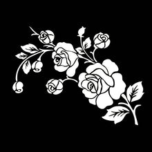 Load image into Gallery viewer, Aliauto Creative Car Sticker 3D Beautiful Rose Flower Automobiles &amp; Motorcycles Decorative Fashion Vinyl Decal,17cm*13cm