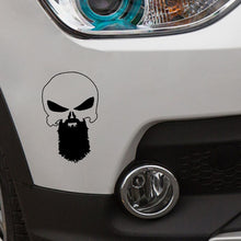 Load image into Gallery viewer, Aliauto Creative Car Sticker Beard Punisher Skull Graphic Automobiles Motorcycles Accessories PVC Decal for Opel Lada,16cm*10cm