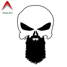 Load image into Gallery viewer, Aliauto Creative Car Sticker Beard Punisher Skull Graphic Automobiles Motorcycles Accessories PVC Decal for Opel Lada,16cm*10cm