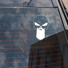 Load image into Gallery viewer, Aliauto Creative Car Sticker Beard Punisher Skull Graphic Automobiles Motorcycles Accessories PVC Decal for Opel Lada,16cm*10cm
