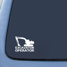 Load image into Gallery viewer, Aliauto Creative Car Sticker Excavator Operator Automobiles Motorcycles Accessories Vinyl Decal for Opel Renault Lada,15cm*12cm