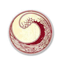Load image into Gallery viewer, Aliauto Creative Car Sticker Japan Surf Fun Decal Japanese Wave PVC Automobile Motorcycle Decoration Accessories,12cm*12cm