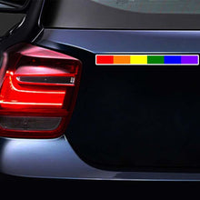 Load image into Gallery viewer, Aliauto Creative Gay Pride Rainbow Windows Funny Automobiles &amp; Motorcycles PVC Decal Car Sticker Waterproof,16cm*1cm