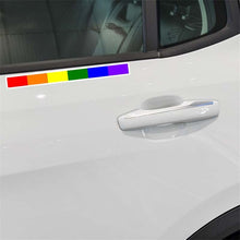 Load image into Gallery viewer, Aliauto Creative Gay Pride Rainbow Windows Funny Automobiles &amp; Motorcycles PVC Decal Car Sticker Waterproof,16cm*1cm