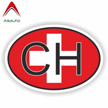 Load image into Gallery viewer, Aliauto Creative Switzerland Country Code Flag Car Sticker Helmet Automobile Motorcycles Decal for Lada Kia Vinyl,14cm*9cm