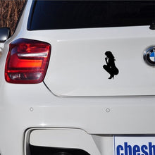 Load image into Gallery viewer, Aliauto Cretive Car Sticker Sexy Girl Nude Lady Squatting Automobiles &amp; Motorcycles Laptop Decorative Vinyl Decal,18cm*9cm
