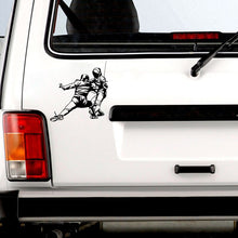 Load image into Gallery viewer, Aliauto Cretive Car Sticker Sport Fencing Combat Automobiles Motorcycles Accessories PVC Decal Cover Scratches,15cm*14cm