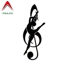 Load image into Gallery viewer, Aliauto Fashion Car Sticker Elegant Dancers Dancing Automobiles Motorcycles Styling Vinyl Decal for Volkswagen Opel Kia,17cm*7cm