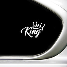 Load image into Gallery viewer, Aliauto Fashion Car Sticker King Crown Automobiles Motorcycles Decoration Waterproof PVC Decal for Hyundai I30 Honda,17cm*11cm