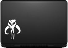 Load image into Gallery viewer, Aliauto Fashion Car Sticker Mandalorian Skull Boba Fett Automobiles Motorcycles Helmet Laptop Accessories PVC Decal,15cm*14cm