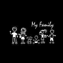 Load image into Gallery viewer, Aliauto Fashion Car Sticker My Family My Mom Kid Baby Cat Dog Pet Automobiles &amp; Motorcycles Decoration Vinyl Decal,20cm*10cm